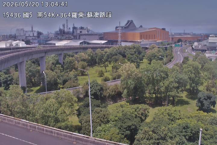 國道五號 南向54.36km 距離349公尺