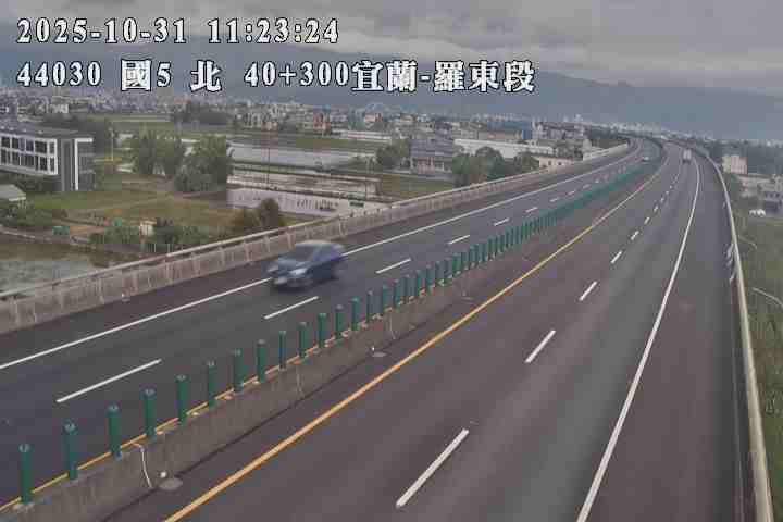 國道5號(羅東交流道到宜蘭交流道)