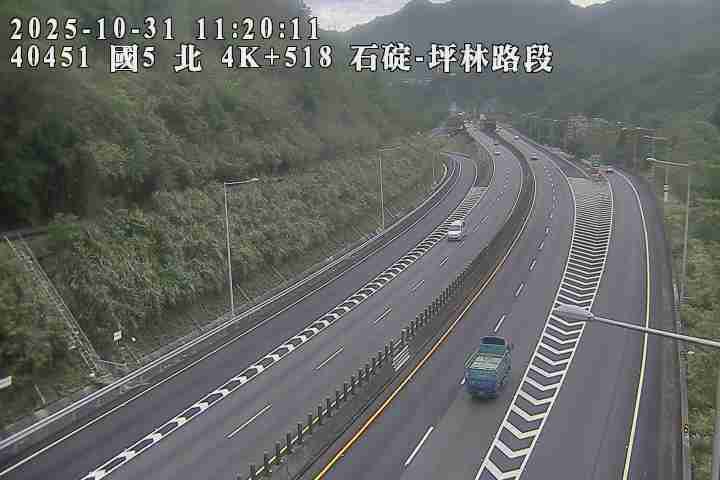 國道5號(坪林交控交流道到石碇交流道)