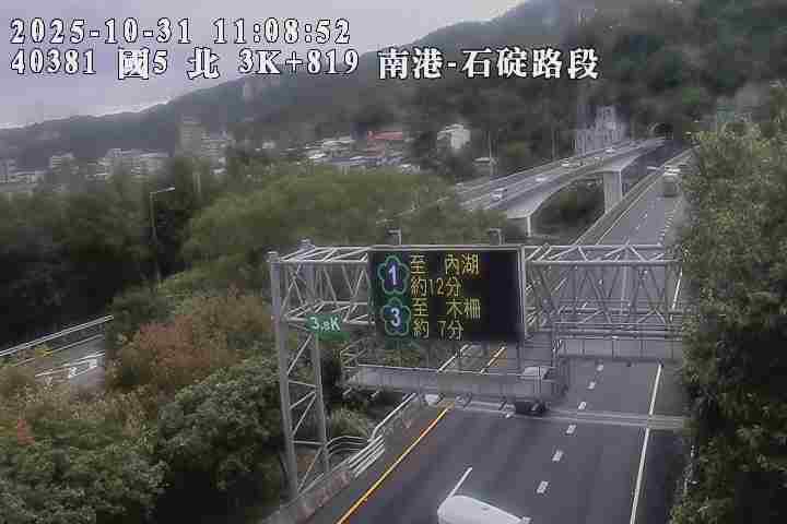 國道5號(石碇交流道到南港系統交流道)