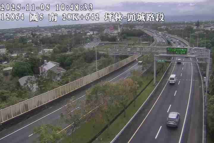 國道五號 28K+642 南向 坪林交控交流道到頭城交流道 距離3.1公里