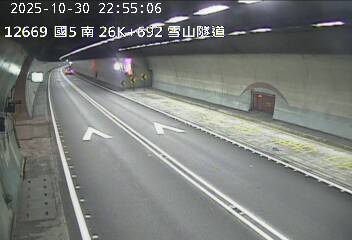 國道5號 南下 26K+692 坪林交控交流道到頭城交流道 距離1.6公里 氣溫19.9度