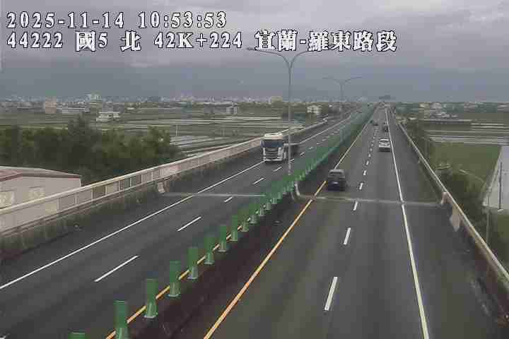 國道5號(羅東交流道到宜蘭交流道)