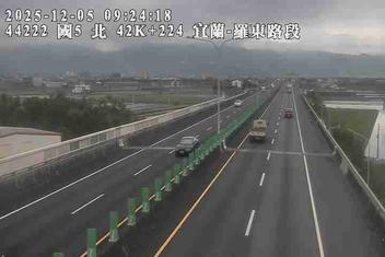 國道5號(羅東交流道到宜蘭交流道)